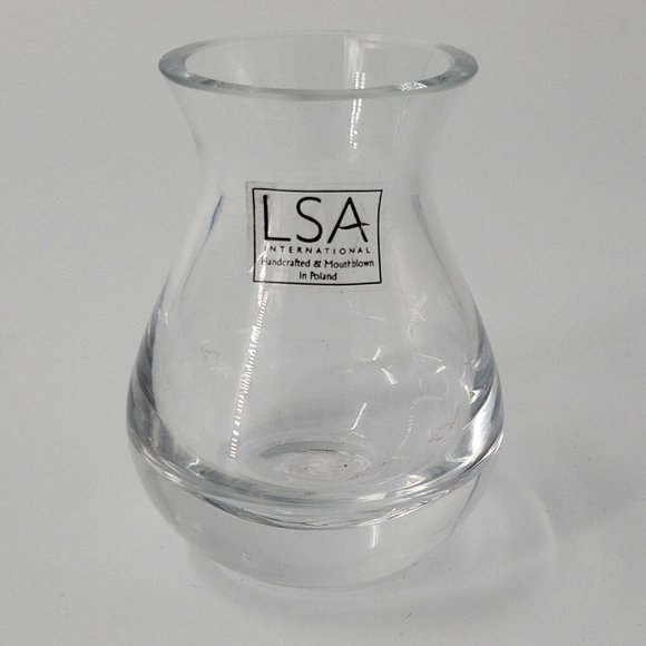 LSA INTERNATIONAL Handcrafted & Mouthblown in Poland Bud Vase / Art Glass - Picture 5 of 6